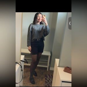 Abercrombie & Fitch Black denim short